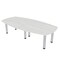 Skutchi Designs 45 in W, 96 in L, 29 in H, Engineered Wood Top, White HAR-ABOT-46X93-PT-WC - alternate 1